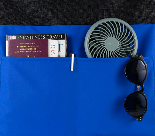 blue internal pockets ditto bag