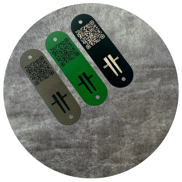 slate grey fabric logo swatch